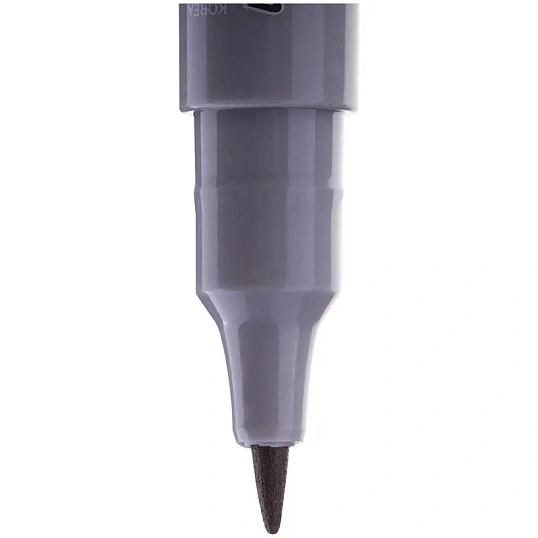 Маркер перманентный двухсторонний Crown Multi Marker Twin черный, 2мм/1мм