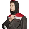 Костюм рабочий летний муж.Антей СОП черн/красн(КПК) 56-58 (112-116)/182-188
