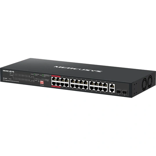 Коммутатор PoE Mercusys MS128GP неуправляемый