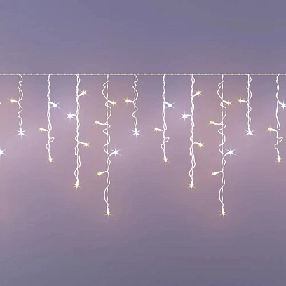 Гирлянда светодиодная 440 LED ламп, размер 2500х70 cм.Тепл.бел.1 реж.96284