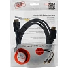 Кабель HDMI - HDMI, М/М, 1.8 м, v2.0, поз.р, экр, Cablexpert, CC-HDMI4-6