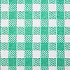 Скатерть одноразовая Luscan, 120х200см 6шт/рулон, зеленая клетка
