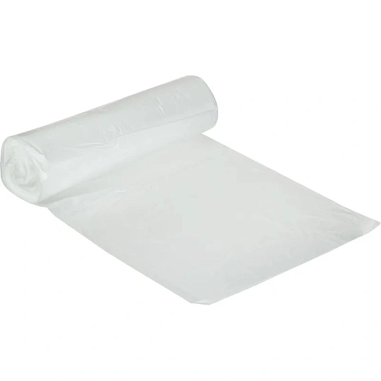 Мешки для мусора ПНД 60л 7мкм 20шт/рул белые 58х68см Luscan