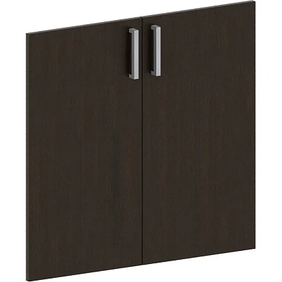 Дверь САТУРН-Д низкие ДСП (800,013) венге (854) (2шт/уп)