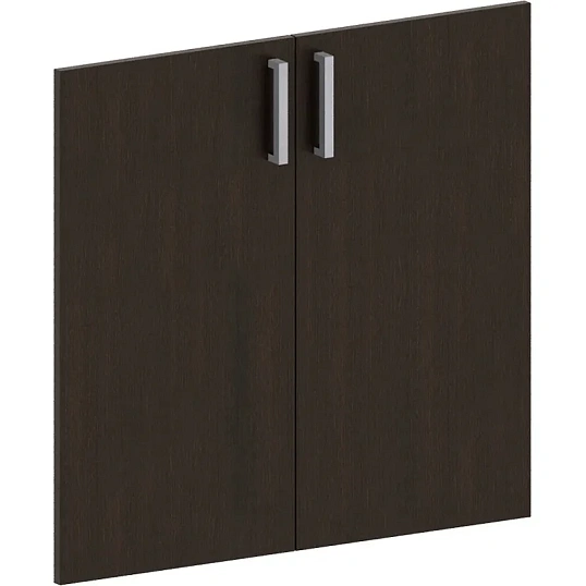 Дверь САТУРН-Д низкие ДСП (800,013) венге (854) (2шт/уп)