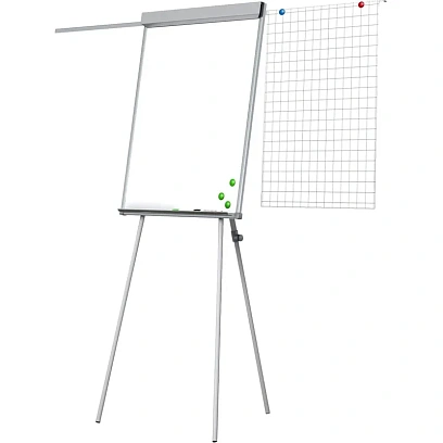 Флипчарт на треноге с выдвижной планкой
