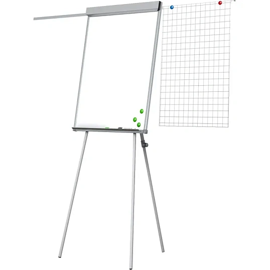 Флипчарт на треноге с выдвижной планкой