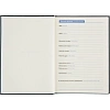 Ежедневник недатированный Attache Rain, А5, 160 л, черный