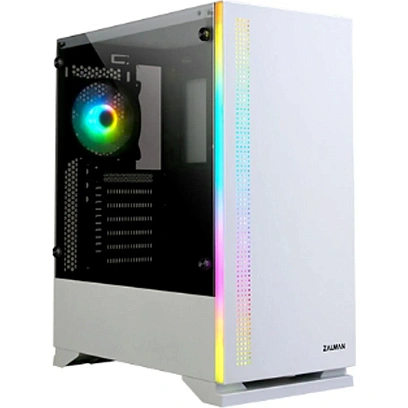 Корпус ZALMAN S5, ATX, WHITE, WINDOW (S5 WHITE)