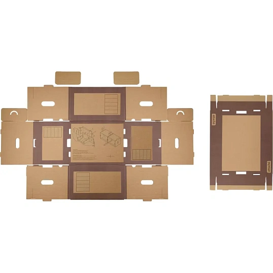 Короб архивный Attache на 5 папок 75мм, надстраив.,крышка