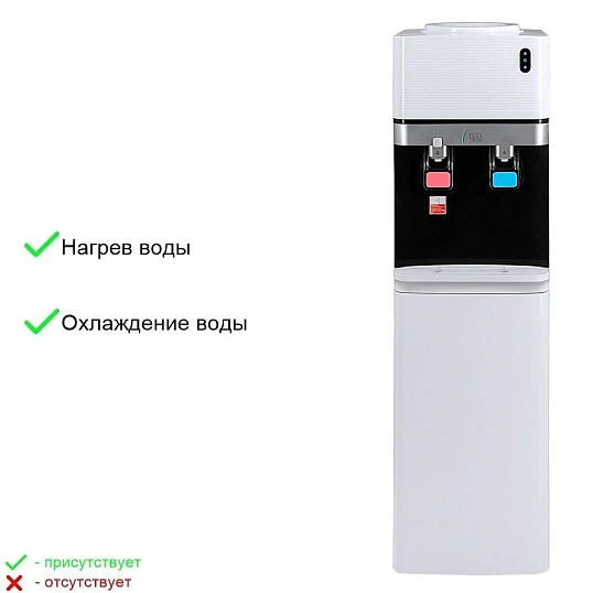 Кулер Ecotronic M41-LCE white-black 