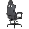 Кресло VB_Echair Easy Game-907 LT PU экокожа черный/серый, пластик