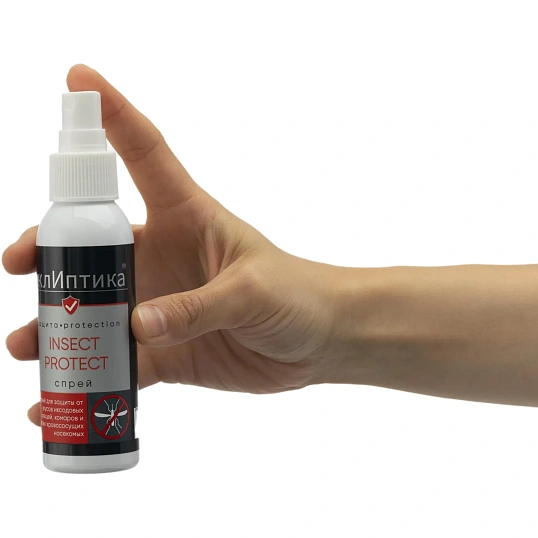 Спрей защитный от клещей и др кровососущих ЭклИптикаINSECT PROTECT,100мл