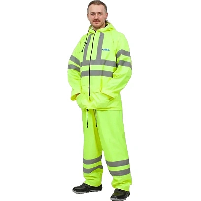 Костюм влагозащитный сигнальный ПВХ Ext-V лим СОП 60-62/182-188