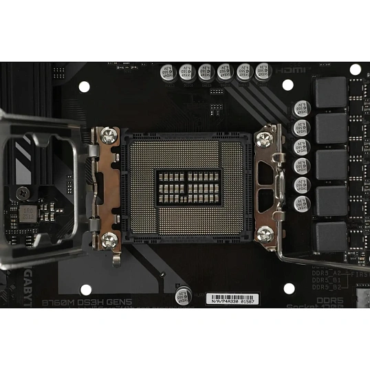 Материнская плата Gigabyte B760M DS3H GEN5, s1700, B760, 4xDDR5, mATX
