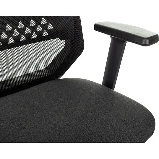Кресло VB_EChair 663 TC-H черный TW-01 38-418 сетка/ткань
