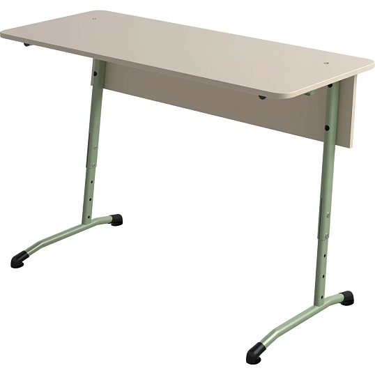 Парта MET_стол ученический Гармония 2-м.3-7р.г.закр уг.кашемир/зеленый 6021