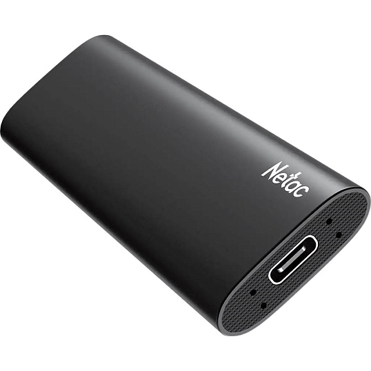 Портативный SSD NeTac External SSD Z Slim USB 3.2 500 Gb Black