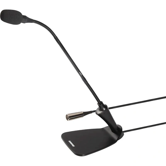 Микрофон Shure CVG12D-B/C, конденсаторный, кардиоидный, на гусиной шее