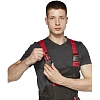 Костюм рабочий летний муж.Антей СОП черн/красн(КПК) 56-58 (112-116)/170-176