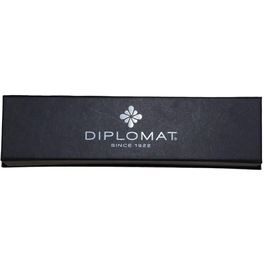 Ручка шариковая автоматическая DIPLOMAT Traveller lapis blackсинийD20000817