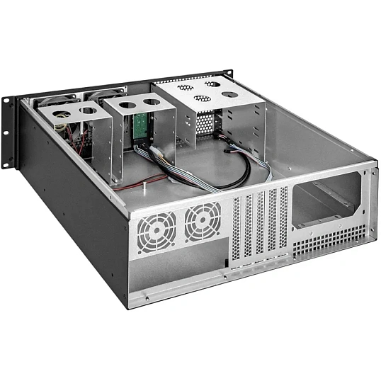 Корпус ExeGate Pro 3U390-08 (19, 3U, 390, без БП, USB) (EX264270RUS)