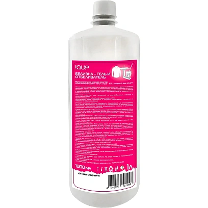 Отбеливатель Белизна-гель IQUP Plain White 5-15% 1л