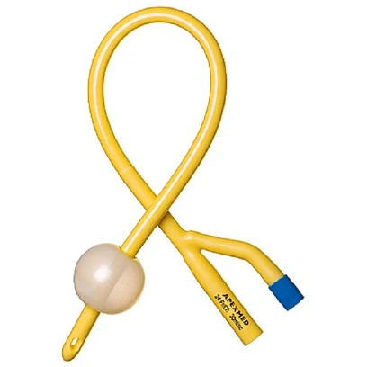 Катетер урологический Фолея 2-х ход, 40см СН/FR 24 Apex 0303-02-24, 10шт/уп