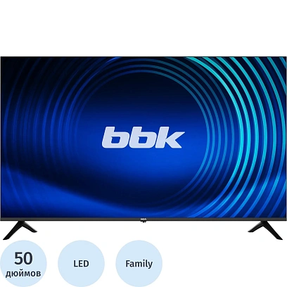 Телевизор BBK 50LEX-8131/UTS2C, UHD, смарт (Android)