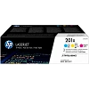 Картридж лазерный HP 201X CF253XM CMY для CLJ Pro 252/274/277 (3шт/уп)