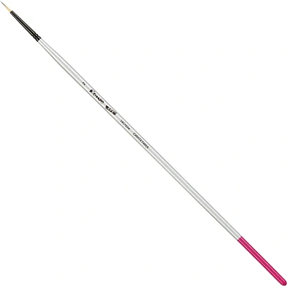 Кисть художественная Комус Арт синтетика средн.жест,кругл.,№2,длинная ручка