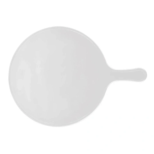 Блюдо для подачи 33x24,1см, меламин, Round, цвет белый S-2583