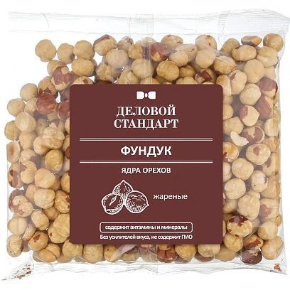 Фундук Деловой Стандарт жареный, 500г