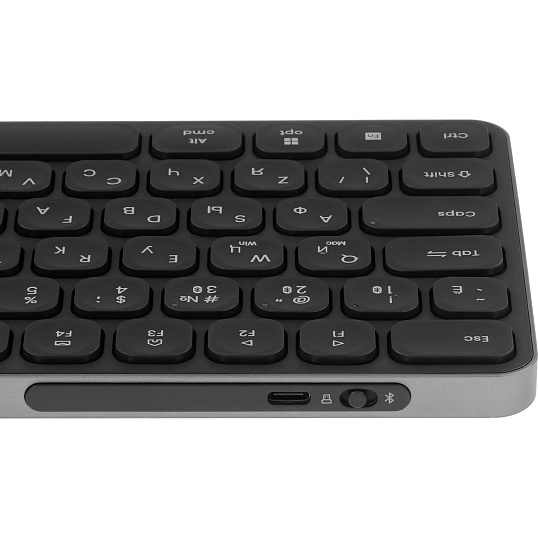 Набор клавиатура+мышь RAPOO беспроводная 9350S, цв. Dark Grey