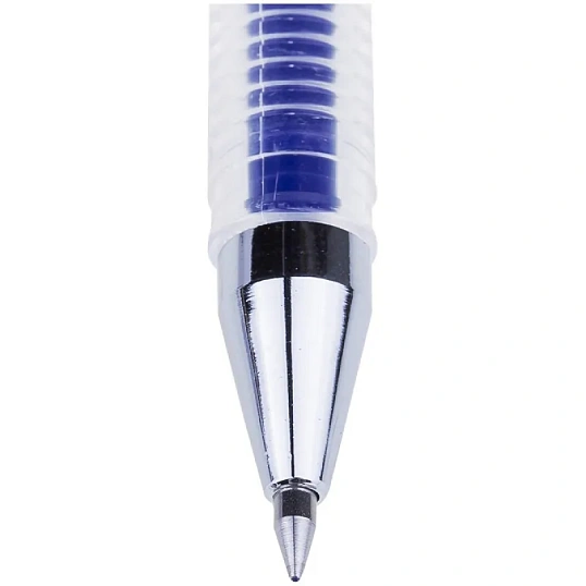 Ручка гелевая неавтомат. CROWN Hi-Jell синяя 0,5мм HJR-500B