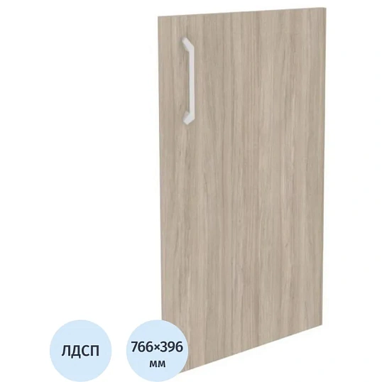 Дверь ONIX ЛДСП низкая правая (1шт) O.D-3(R) аттик дуб В766