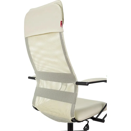 Кресло VB_EChair-655 TPU_BG сетка/экокожа бежевый пластик
