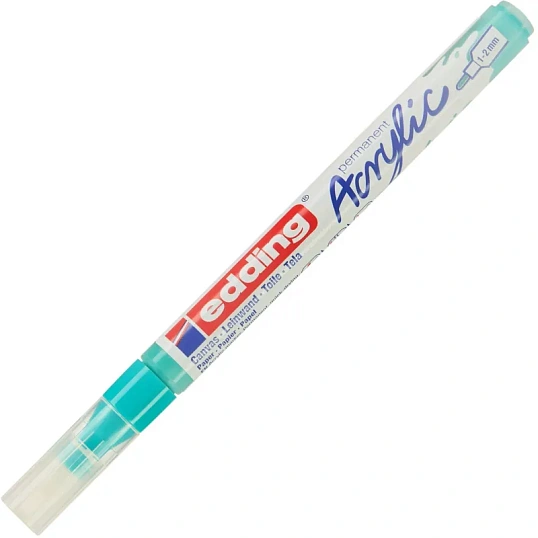 Набор акриловых маркеров Edding кругл.нак. 1-2 мм,  6 шт в наборе