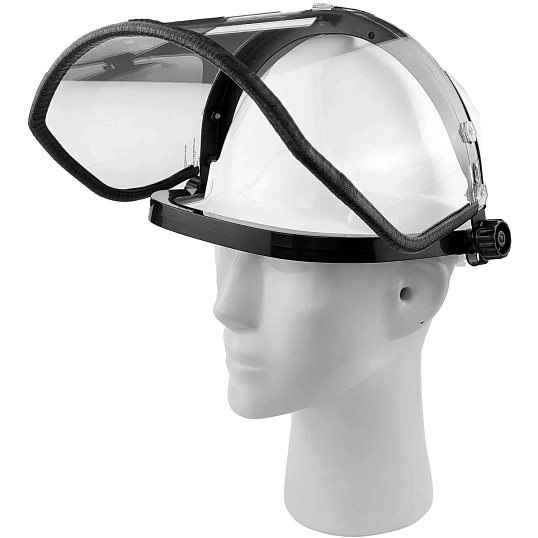 Щиток XSPR защитный на каску, круг. крепление, окантовка
