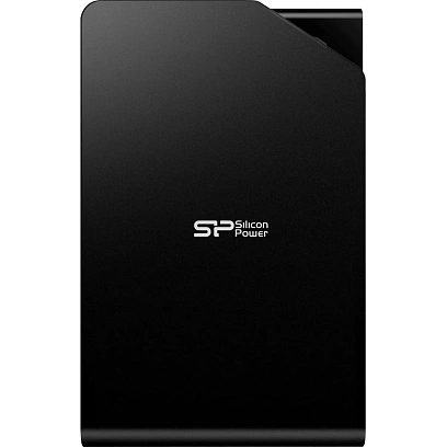 Портативный HDD Silicon Power Stream S03 1 TB USB 3.2, черный, пластик
