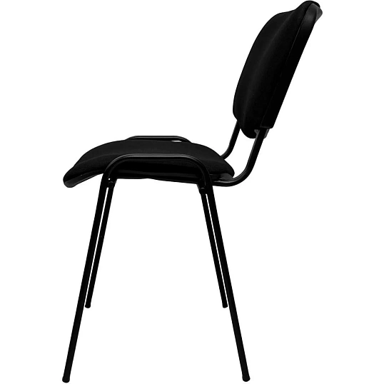 Стул КО_EChair Rio(ИЗО) РС01.00.10 ткань черная 101, каркас черный