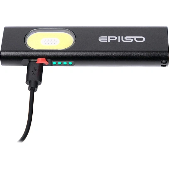 Фонарь EPILSO EPF-260 (карманный, Luminus SST20 10W + COB + Laser, аккум)