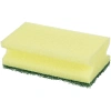 Губки для мытья посуды Т125 д/сложных загрязнений 130х70х45 желтые 8шт/уп