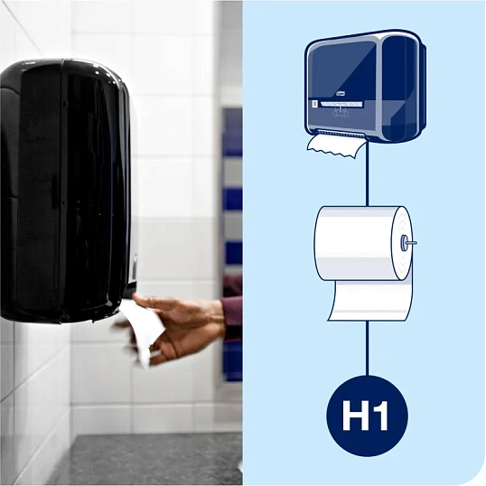 Полотенца бумажные д/держ.Торк Матик H1 Комфорт в рул 6рул./уп 120067