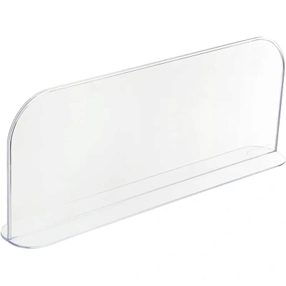 Разделитель пластик. Выс. 150 мм на Т-основ.DIVT-150, длина 380мм 20 шт/кор