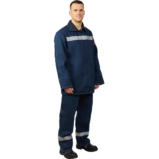 Костюм сварщика усиленый 100% х/б КБР (арт.КСТ06) 48-50/170-176