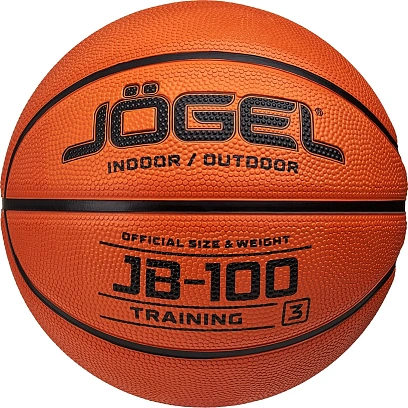 Мяч баскетбольный Jogel JB-100 №3 (BC23) 1/50, ЦБ-00002664