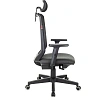 Кресло VB_EChair 663 TC-H черный TW-01 38-418 сетка/ткань
