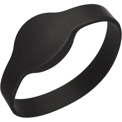 Браслет доступа (RFID-браслет) Bigtech Temic перез.HID-Prox.EM-Marine,(чер)