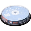 Носители информации Bigtech YCDRWB002 CD-RW/700 МБ/12x/10шт/уп cake box